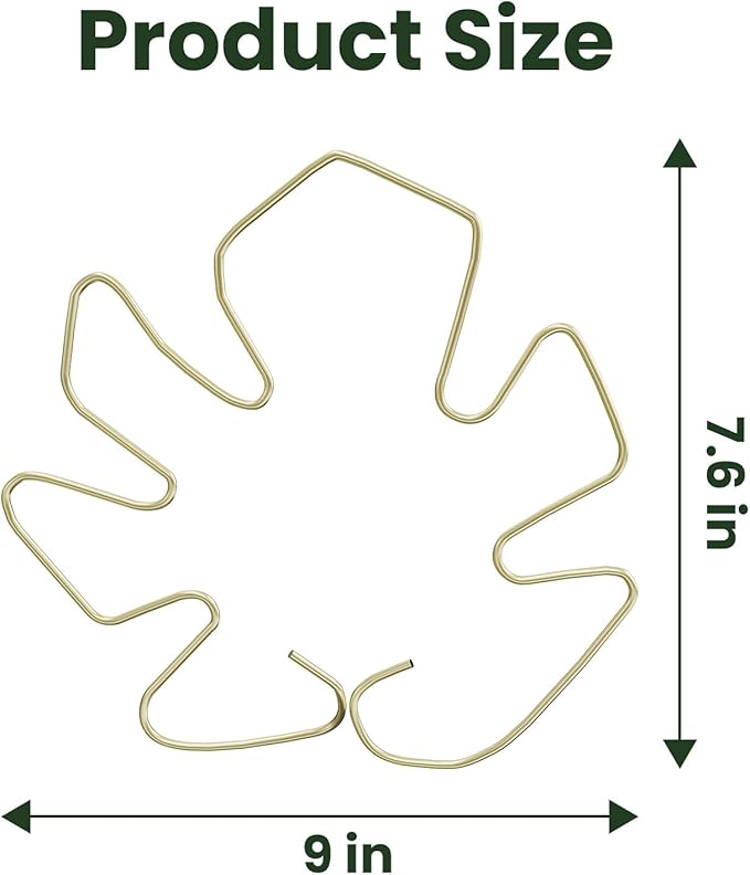 5pcs Plant Stem Support, Support Frame For Outdoor & Indoor Plant Growth Stereotypes-Medium