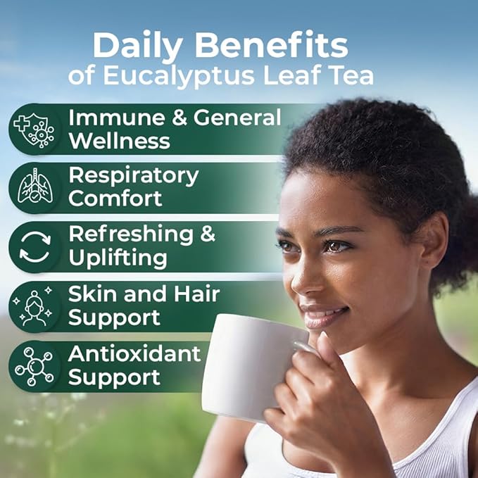 4 oz Dried Eucalypt Leaves Dry Herbal Tea (Eucalyptus) 113g Long Big Eucalyptus Leaf Herb Hojas De Eucalipto