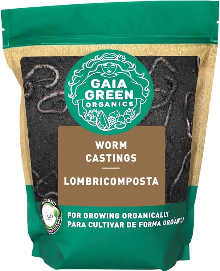 Gaia Green Power Bloom Fertilizer, 2 kg Pouch High Phosphate Organic Blend for Maximum Flowering and Fruit Production in Professional Hydroponics and Traditional Soil Gardening