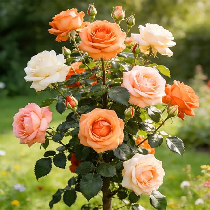 295+ Roses Flower Tree Seeds for Planting-Non-GMO Heirloom Plant Seeds Garden Outdoor