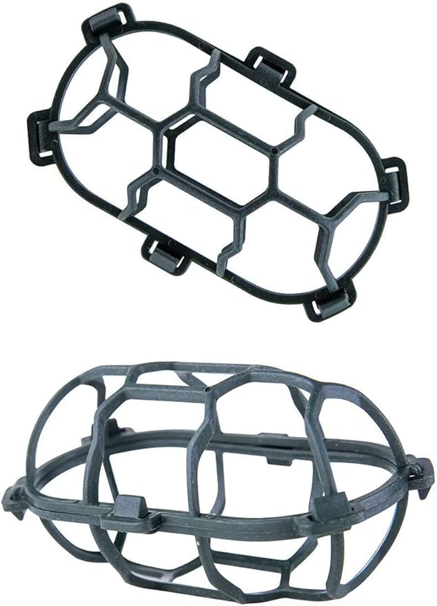 Bouquet Floral Cage Arranger for Flowers l Pillow Cage for Centerpieces and Vases l Sell in Set of 2 (4", Egg) (330-96-07)
