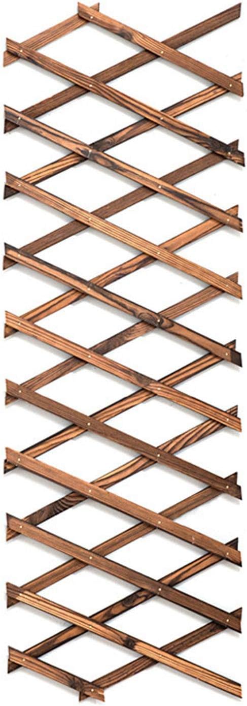 CALIDAKA Wooden Expandable Plant Trellis for Climbing, Hanging & Wall Decor