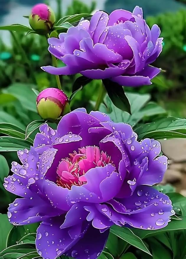 Mixed Colors Peony Flower Seeds Double Garden Plant Flower Bloom Rare Exotic Beautiful Perennial Bonsai Plant Garden 20pcs