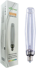 1000Watt Hydroponic High Pressure Sodium HPS Grow Light Bulb Lamp,High PAR Enhanced Red and Orange Spectrums,CCT 2100K,Ultra Bright 140,000 Lumens,E39 Base,1pack