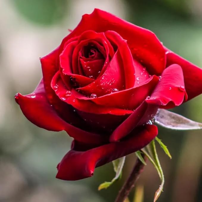 100PCS Red Rose Seeds Perennial Open-Pollinating Deciduous Beautiful Blooming Flower Seeds for Planting Garden