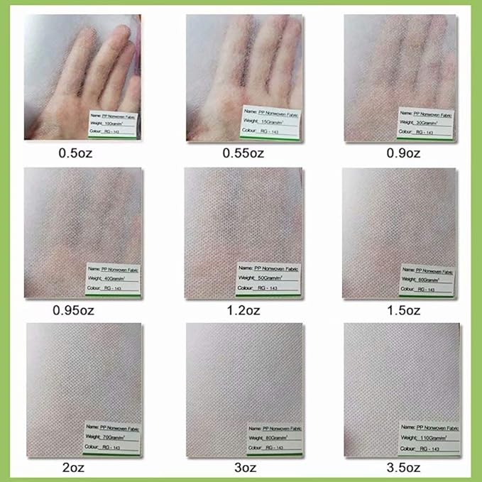 Agfabric Plant Covers Freeze Protection Frost Blankets for Plants 5'x25' 1.2oz Row Covers Outdoor Plant Covers for Winter Freeze Cloths for Plants Winter Frost Pests Protection,White