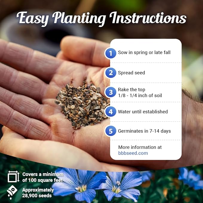 Rocky Mountain Wildflower Seed Mix 1oz - Premium Wildflower Seed Mix for Mountain Elevations 1oz