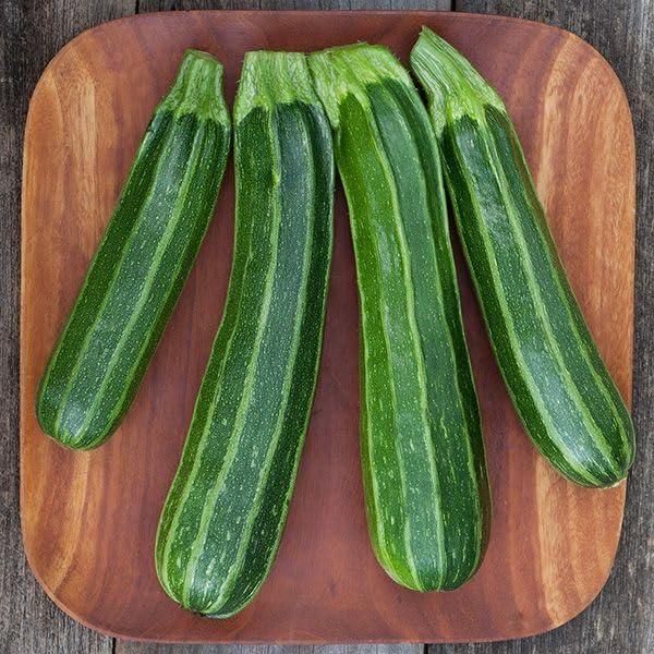 SeedsUP - 30+ Seeds Cocozelle Zucchini - Vegetable Green