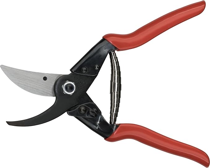Felco F5 Pruning Shears – 8.9" All Steel Large Swiss-Made Garden Clippers| Hand Pruners for Garden & Landscape | Garden Tool Cutter with Precision Bypass Blade, Forged Aluminum Body, Replaceable Parts