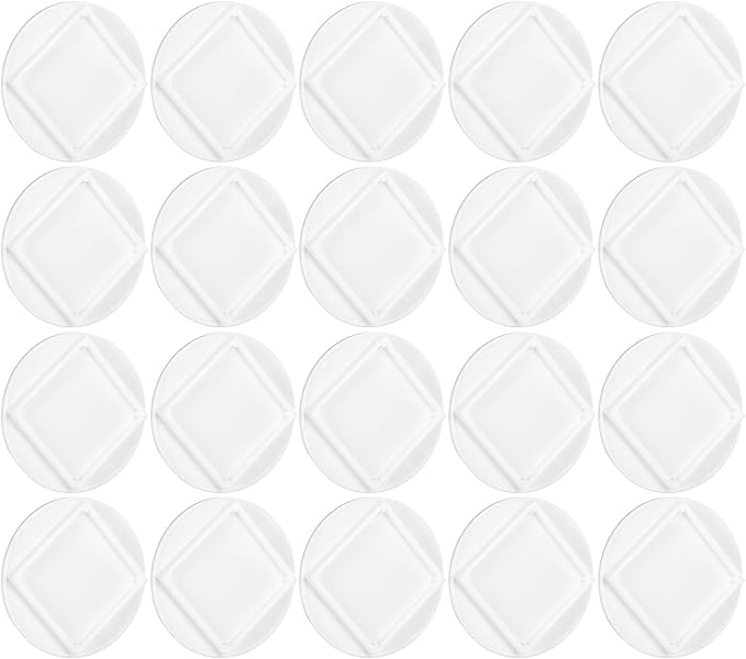20pcs Reusable Hydroponic Caps for Gardyn yPod System, Durable Plastic Covers Hydroponic Pod Accessories for Vertical Garden Towers Indoors Seed Growth