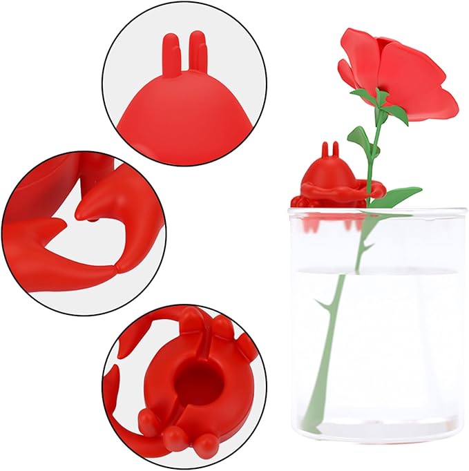 BoAn Plant Propagation Buddy & Crab-Shaped Plant Support Structures + Plant Stem Support, Indoor Plant Support for Cuttings Seedlings & Vines Organize Pothos Ivy Decorative Indoor Garden Gift