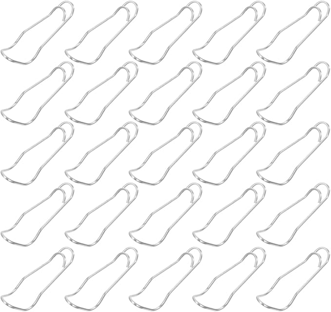 Yardwe Plant Climbing Support Buckle 50-Pack Adjustable Spring Clips for Garden Trellis Plant Clips for Climbing Plants Indoor Outdoor Stem Support Connecting Buckles