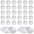 30 Pcs Caps Compatible with Gardyn Ypod Hydroponic System, Reusable Hydroponic Pod Accessories Plastic Covers for Vertical Growing Garden Towers