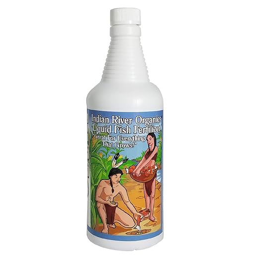 OMRI Listed Organic, Hydrolyzed Liquid Fish Fertilizer, 1 Quart / 36 ounces net wt.