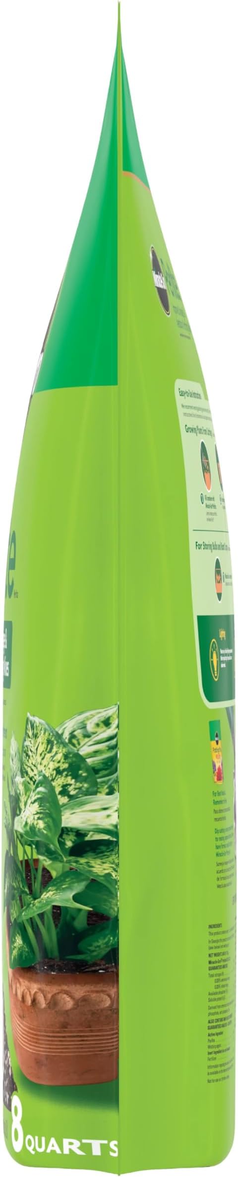 Miracle-Gro Perlite - Enriched with Plant Food, Improves Drainage and Aeration in Potting Soil Mixes, For Container Plants, 8 qt. (3-Pack)