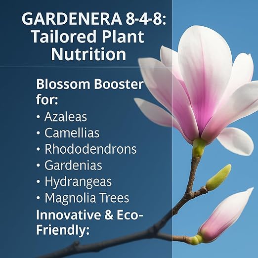 𝐁𝐄𝐒𝐓𝐒𝐄𝐋𝐋𝐄𝐑 Slow Release Hydrangea Fertilizer with Iron & Sulfur – Indoor & Outdoor Soil Acidifier for Miracle Growth - 1 Quart