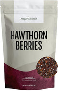 MagJo Naturals Hawthorn Berries, Whole Dried, 16 oz (1 lb)