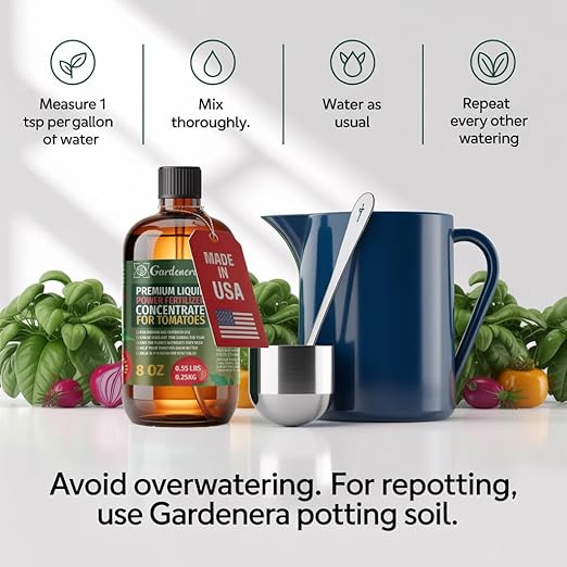 Liquid Power Lettuce Fertilizer - Professional Liquid Plant Food for Lettuce - Fast-Acting Concentrate for Growth, Strong Roots & High-Yield Harvest - 8 oz - Indoor & Outdoor Use