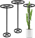 Metal Dragon Fruit Trellis, Adjustable Durable Dragon Fruit Plant Trellis Vertical Indoor Support Frame for Climbing Plants Trees Cactus Garden Outdoor Potted Support, 2 Pcs