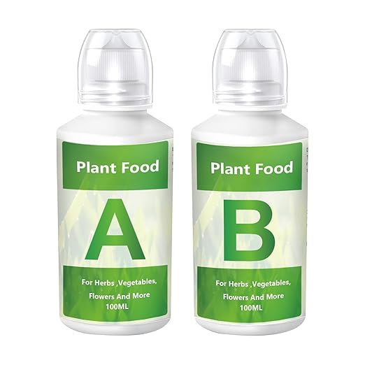 Liquid Fertilizer for Plants, Hydroponic Fertilizer, Hydroponic Nutrients Plant Food, Plant Growth Plant Food for Hydroponics Growing System