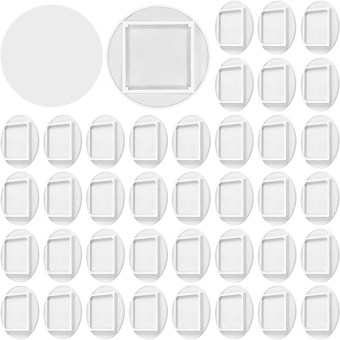 40 Pcs Pod Caps Compatible with Gardyn yPod Hydroponic System, Plastic Hydroponics Pod Caps for Grow Cubes, Light Blocking Cover for Garden Hydroponics Growing System, Reusable Design