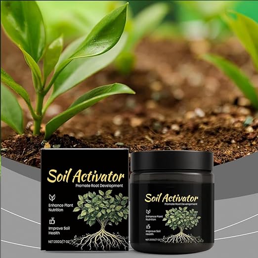 Soil Activator Black Water, Soil Pro Activator for Plants, Concentrated Soil Revitalizer for Lawn, Garden, Vegetables & Indoor Outdoor Plants (3 PC)
