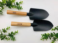 Personalized Garden Trowel – Custom Engraved Wooden Handle, Stainless Steel Hand Trowel, Gardening Tool Gift
