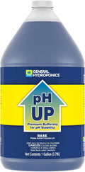 General Hydroponics HGC722095 pH Up Liquid Premium Buffering for Stability, 1 Gallon, Blue