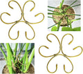 2PCS 7" Plant Stem Support,Stabilizer Grapple Holder for Monstera and Climbing Plants,Reusable Flower Plant Support,Leaf Stabilization and Support for Thriving Growth.