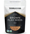 Terrasoul Superfoods Organic Brown Flax Seeds, 2 Pound