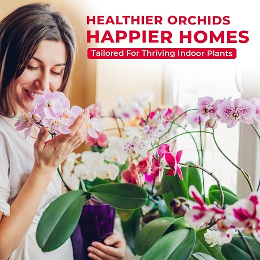 EZ-gro Orchid Fertilizer 20-10-20 - Liquid Plant Food | Plant Fertilizer for Indoor Plants, Bloom Booster Liquid Plant Fertilizers for Indoor Orchids, Nutrients for Healthy Flowers & Potted Houseplant