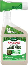 Scotts Turf Builder Liquid Starter Lawn Food, Lawn Fertilizer for New Grass, 7-12-15, 32 fl. oz.