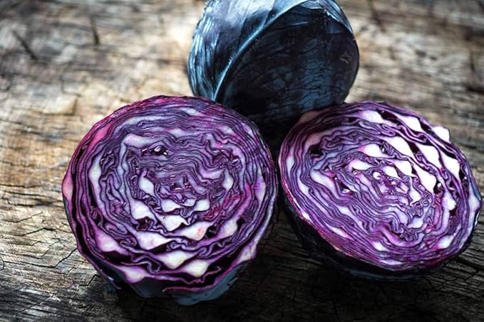 Seeds Vegetable Cabbage Purple - 150 Seeds