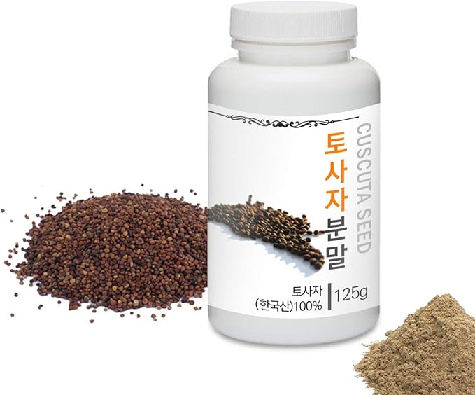 [Medicinal Herbal Powder] Prince Natural Cuscuta Seed Powder/프린스 토사자분말, 4.4oz / 125g (Cuscuta Seed/토사자)