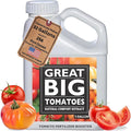Great Big Tomatoes Soil & Fertilizer Booster for Big Vegetable Yields, Better Fertilizer & Plant Food Efficiency, and Garden Performance. Perfect for Beginners.1 Gallon Concentrate (Makes 32 Gallons)