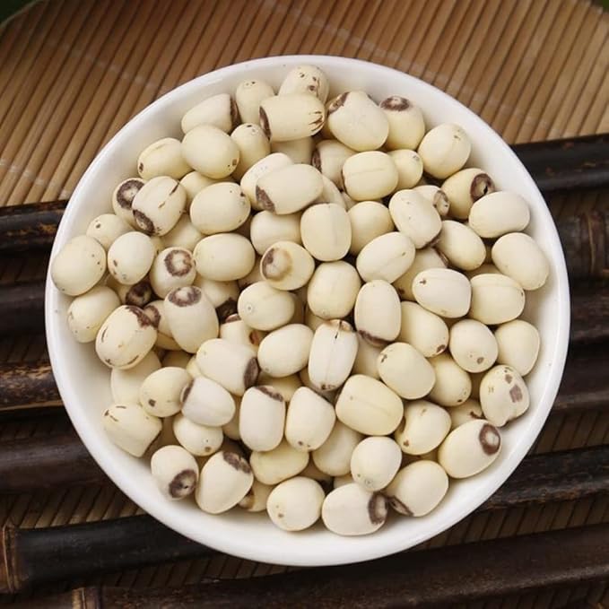 Lotus seed;Lotus seed pod;Lotus nut;Lotus seeds organic;Lotus seeds for cooking;Semen Nelumbinis,Lotus Semen For Health Care Food,Lian Zi For Beauty,Lotus Nut (1000 g(2.20 Pound))