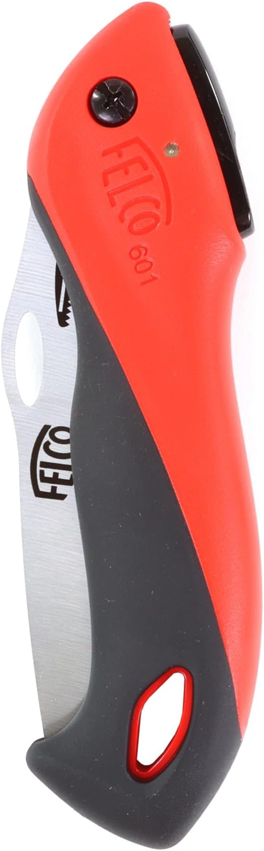 FELCO 601 Folding Pruning Saw – Compact Pull-Stroke Saw for Gardening & Vineyard Use | Tree Branch Cutter | Folding Handsaw with Chrome-Plated 4.7" Blade, Non-Slip Handle, Blade Lock, Swiss Precision