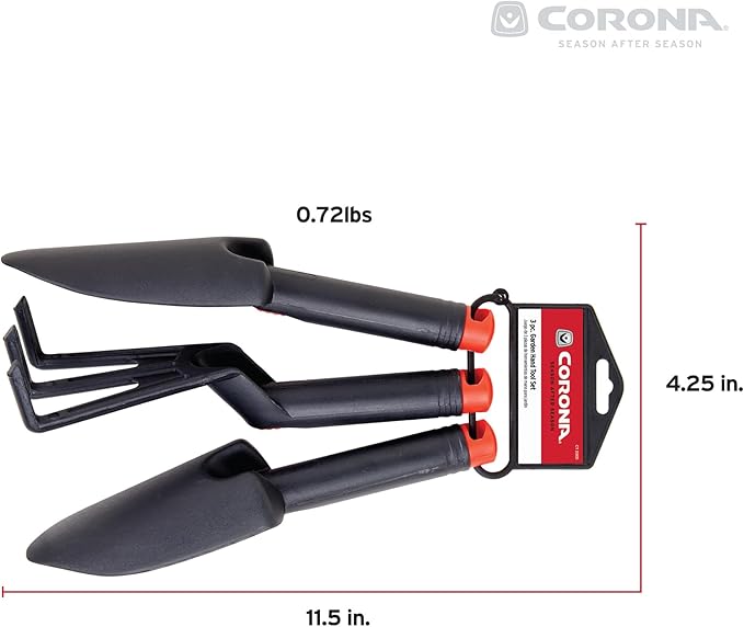 Corona Tools 3-Piece Garden Hand Tools Set