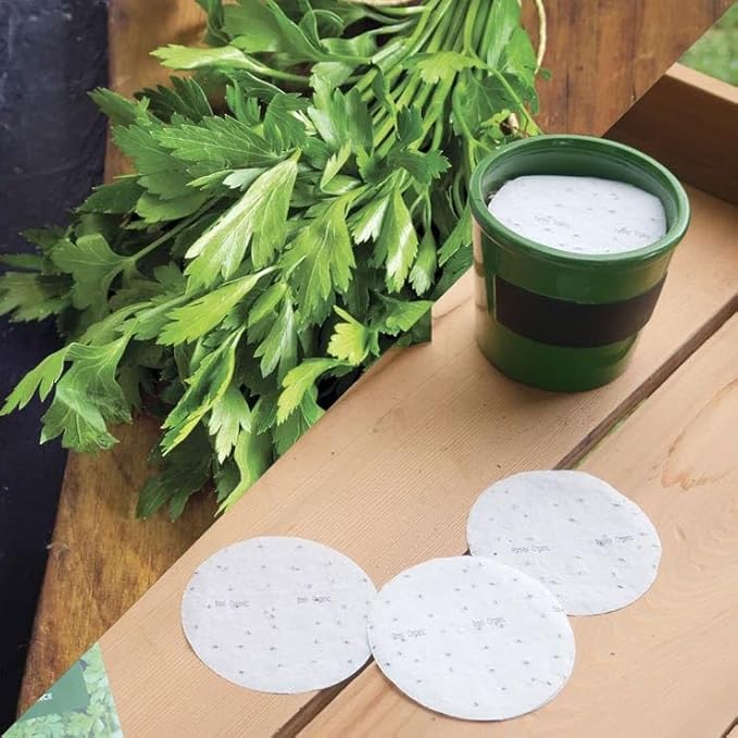 Park Seed Easy DIY Planting Sow Effortless Collection Seed Discs, Organic Flat Leaf Parsley, (Set of 3)