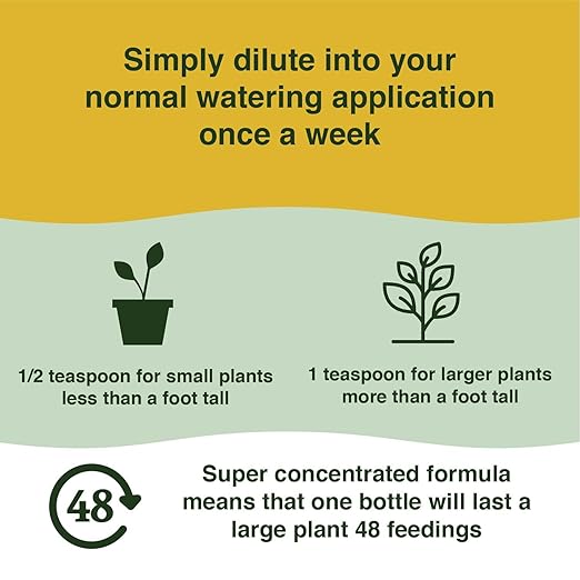 Farmer's Secret Anthurium Liquid Plant Food Fertilizer (8oz) - Super Concentrated - Promotes Growth and Flowering - 4:15:12 Ratio