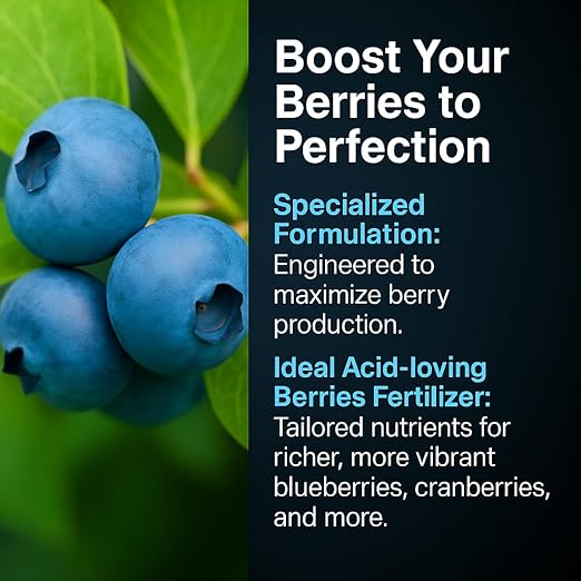 𝐁𝐄𝐒𝐓𝐒𝐄𝐋𝐋𝐄𝐑 Premium 8-4-8 Acidic Fertilizer for Azaleas, Camellias, Hydrangeas, Blueberries, Gardenias, Magnolia Trees, Evergreens and Rhododendrons - Ideal Iron-Rich Plant Food [16 OZ]
