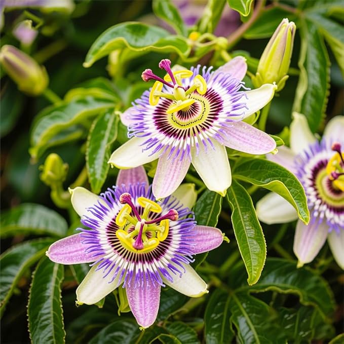 45+ Perennial Passiflora Caerulea Passion Flower Seeds for Planting-Non-GMO Heirloom Plant Seeds Garden Outdoor