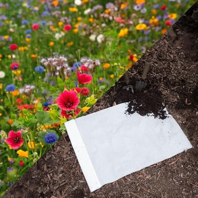 Park Seed Easy DIY Planting Sow Effortless Collection Seed Mats, Pollinator Mix