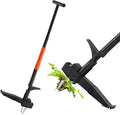 Weed Puller Tool with Long Handle, 43Inch Stand Up Weeder Hand Tool, Easily Remove Weeds Without Bending, Kneeling