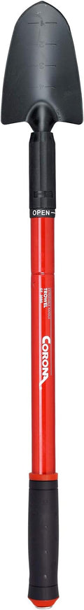 Corona Tools Extendable Handle Trowel for Raised Garden Beds – Adjustable 18"–32" Telescoping Garden Trowel