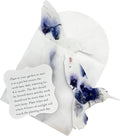 Wildflower Seed Paper - Set of 24 Purple Hummingbird-Shaped with Envelope and Planting Instruction, Writable & Plantable Gift for Plant Lover, Use for Funeral, Memorial, & Life Celebration