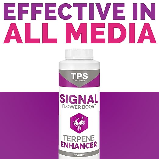 Signal Terpene Enhancer Plant Nutrient and Supplement, Flower Hardener and Increases Flavor by TPS Nutrients, 8 oz (250mL)