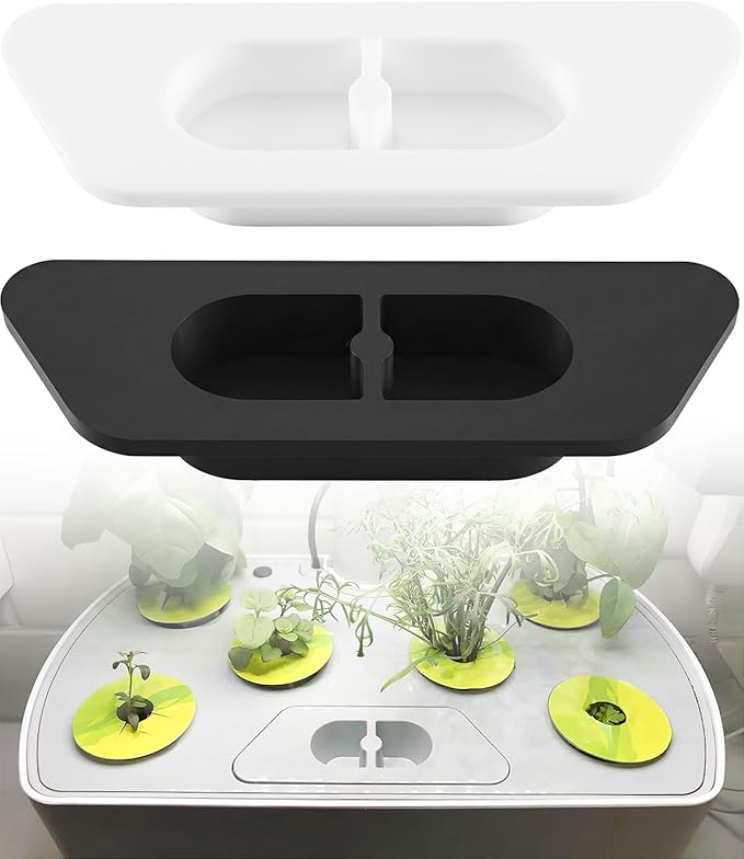 Water Fill Cap Replacement Fit for AeroGarden Harvest Slim Hydroponic Systems, Reusable Replacement Lid for Prevent Spills and Reduce Evaporation, Hydroponic Gardening Accessory