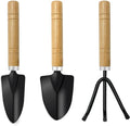 Small Garden Tools,3 Pcs Mini Garden Tools Set,Include Small Trowel,Mini Shovel and Hand Rake,Heavy Duty Indoor Gardening Plant Tools Set for Succulent,Bonsai,Pot Plants,Potting Tools Kit
