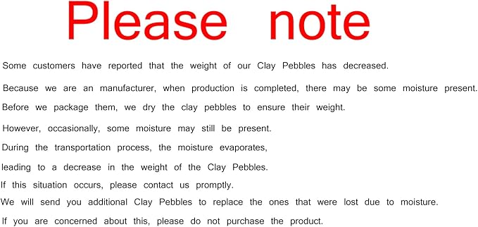 6LB Organic Expanded Clay Pebbles,for Soil Hydroponic Rocks Orchids,Indoor Plants,Succulents (6)